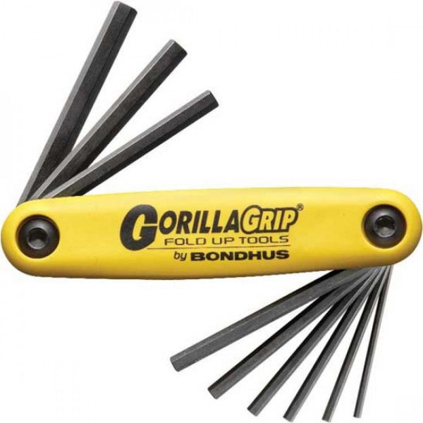 Bondhus Gorillagrip Fold Up Hex Key Set HF5