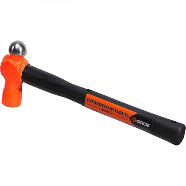 Groz Indestructible Handle Ball Pein Hammer 24Oz
