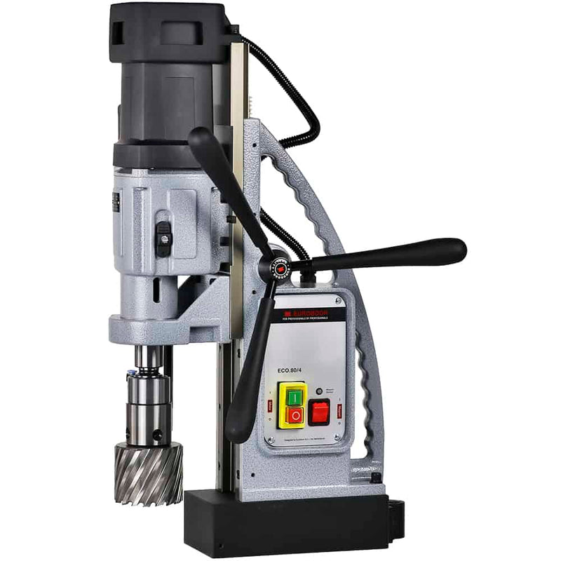Euroboor Magnetic Base Drill - 4 Speed 80mm