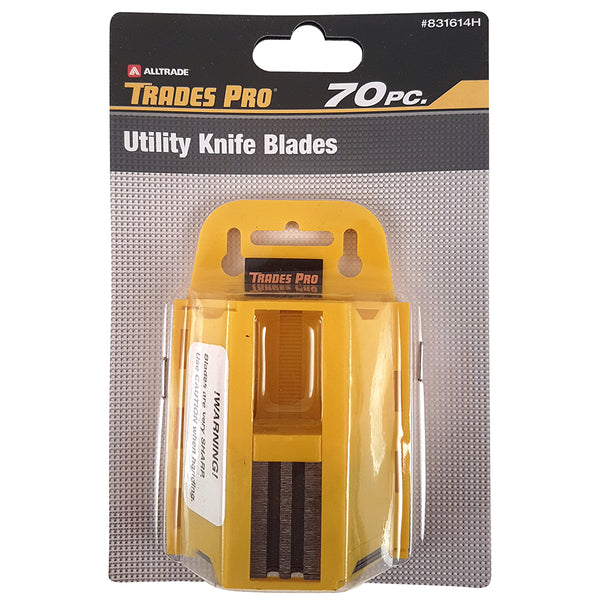 Trades Pro 70pc Utility Knife Blades