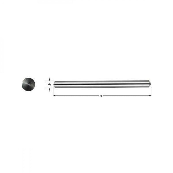 11.5mm HSS Drill Blank 0.4528"
 Overall Length L1 142mm