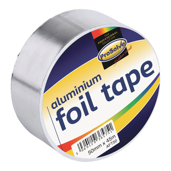 Prosolve™ Aluminium Foil Tape 50M (2 Rolls)