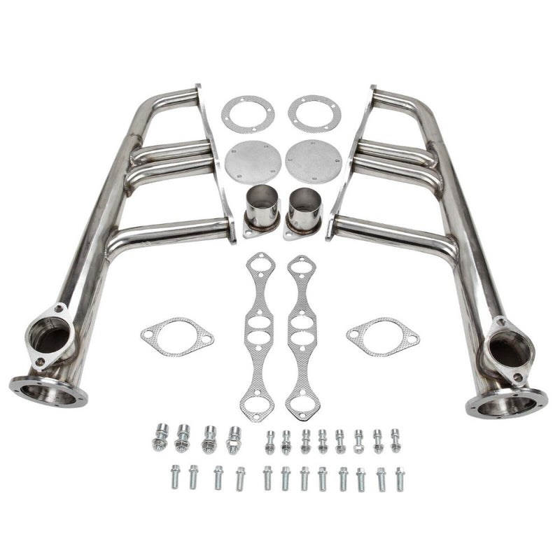 AFTERBURNER SS Lake Style Exhaust Headers For SBC 265-400 V8 Chev