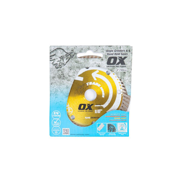 OX Premium Turbo Segmented Blade 105mm - Universal/Hard