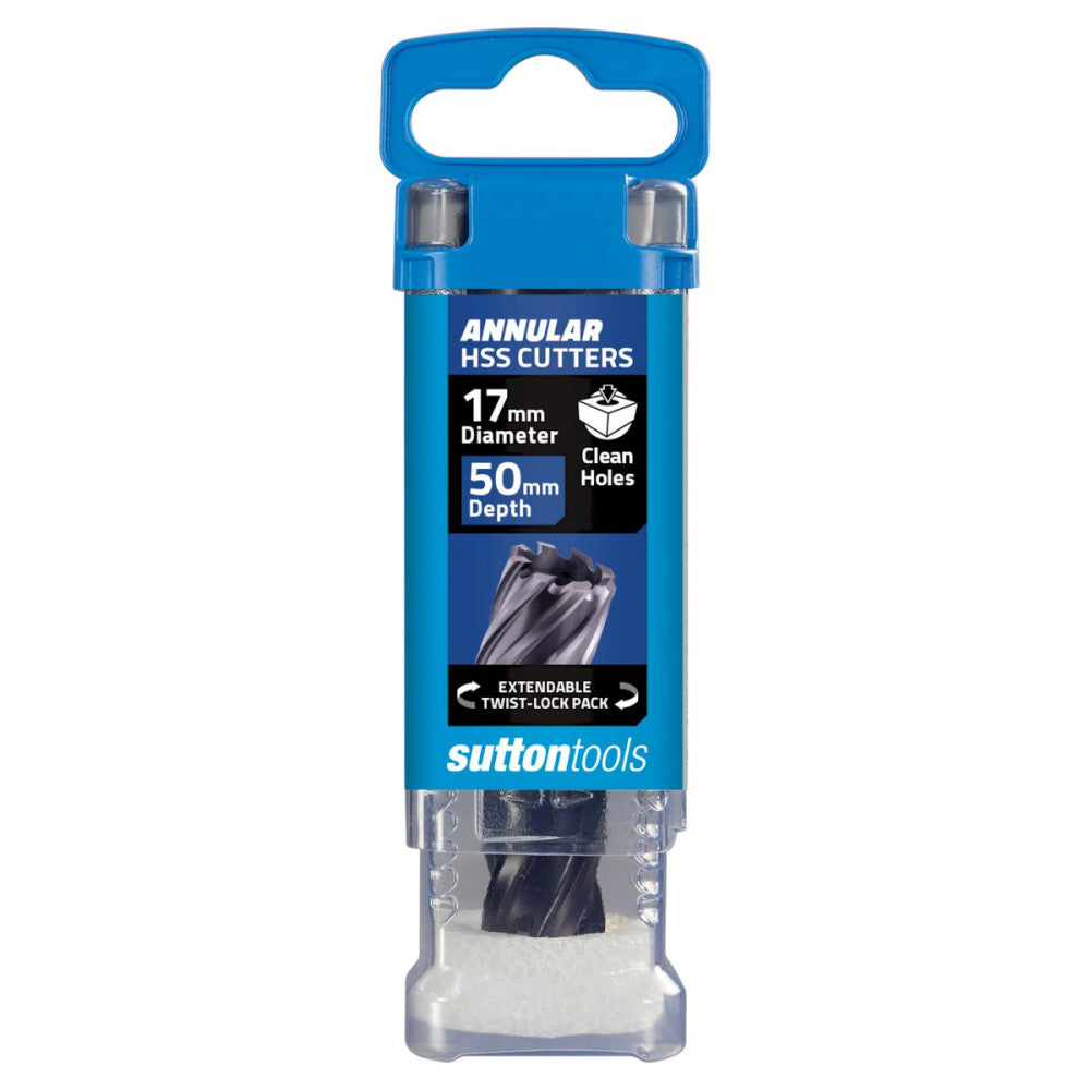 Sutton Tools Annular Cutter M2Al HSS TiAlN 17 x 50mm