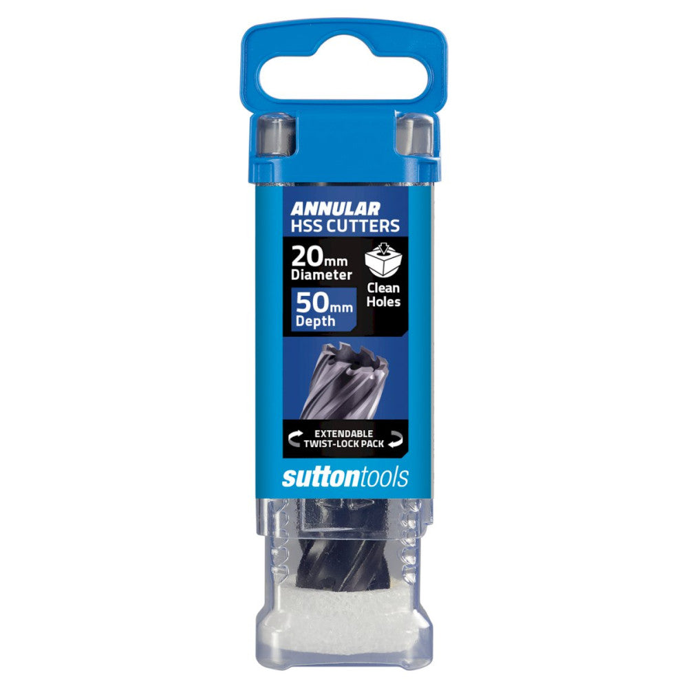 Sutton Tools Annular Cutter M2Al HSS TiAlN 20 x 50mm