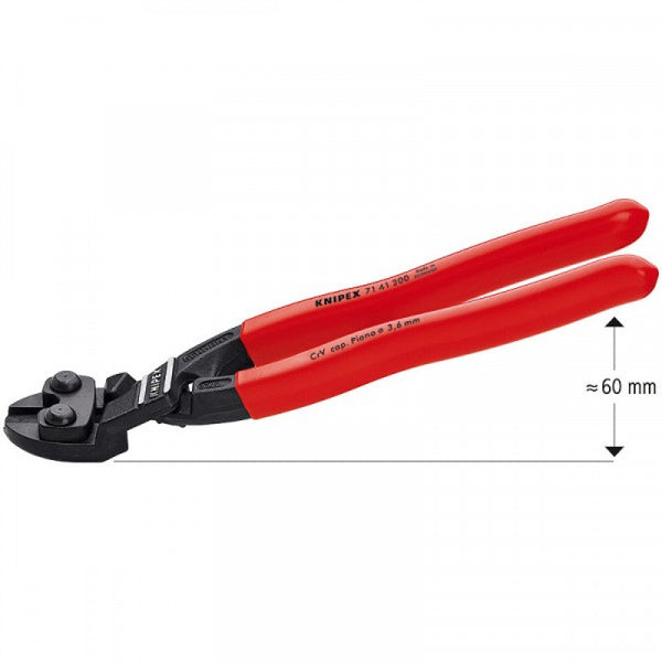 Knipex 200mm (8") Angled Compact Bolt Cutter