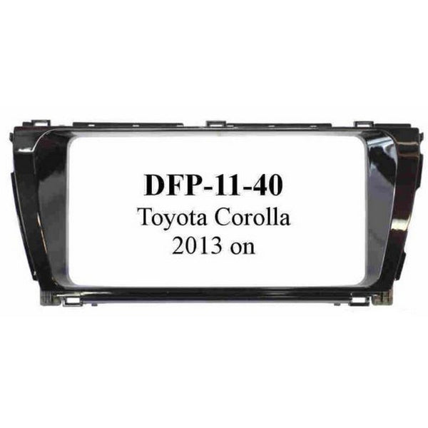 *Fitting Kit Toyota Corolla 2013 On Double Din (Large Radio)