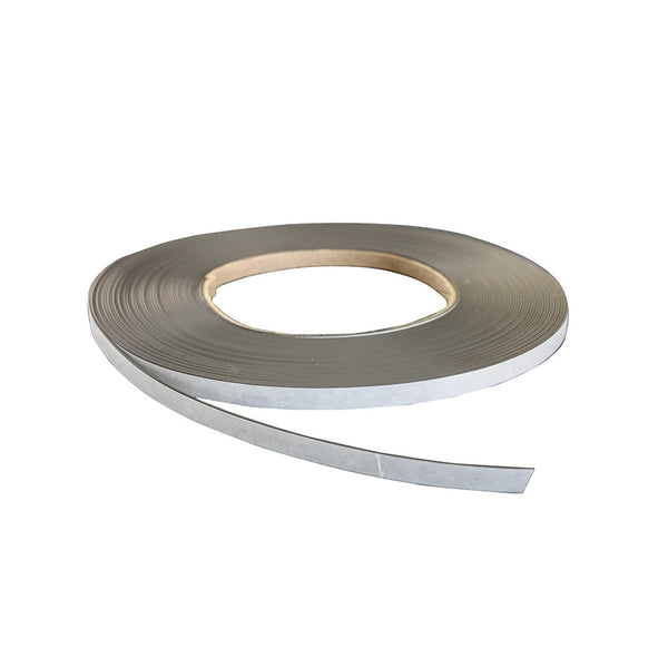 Magnetic Strip - Self Adhesive 12.7mm x 1.5mm - Per Metre